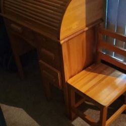 Kid Roll Top Desk
