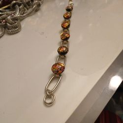 Silver Bracelet  7 Inches 925