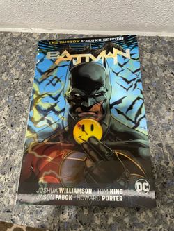 Batman/The Flash: The Button Deluxe Edition lenticular cover