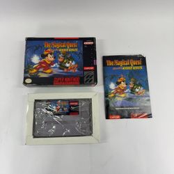 Magical Quest starring Mickey Mouse (Super Nintendo SNES, 1992)
