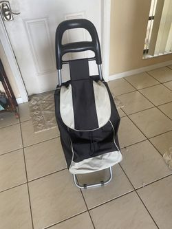 Duffel Bag On Wheels, Holding Dolly, Folding Table