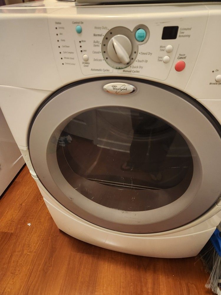 Washer and dryer