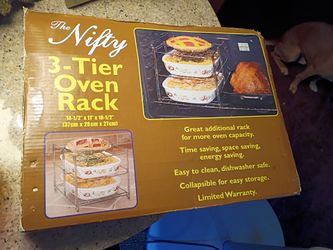 3-Tier Oven Rack