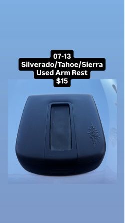 07-13 Silverado/Tahoe/Sierra Used Arm Rest $15