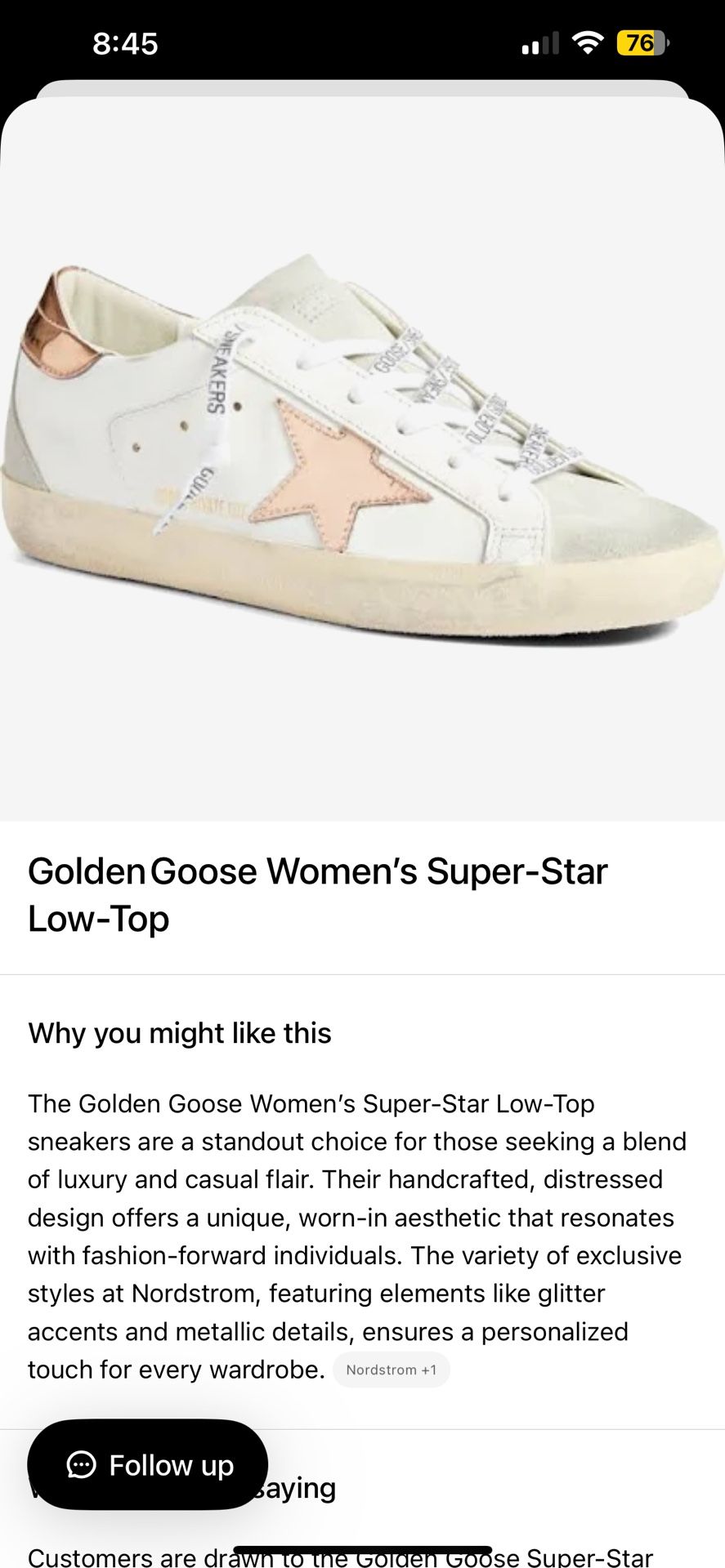 Golden Goose Brand New