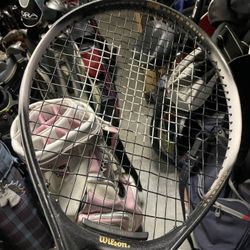 Wilson pro court oversized tennis racquet 