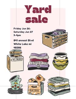 Yard sale