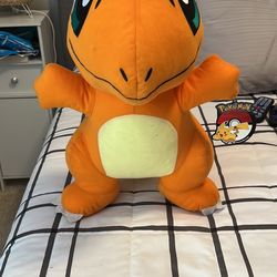 Pokémon Giant Stuffed Charmander Plush