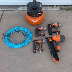 Nail Guns With Compressor