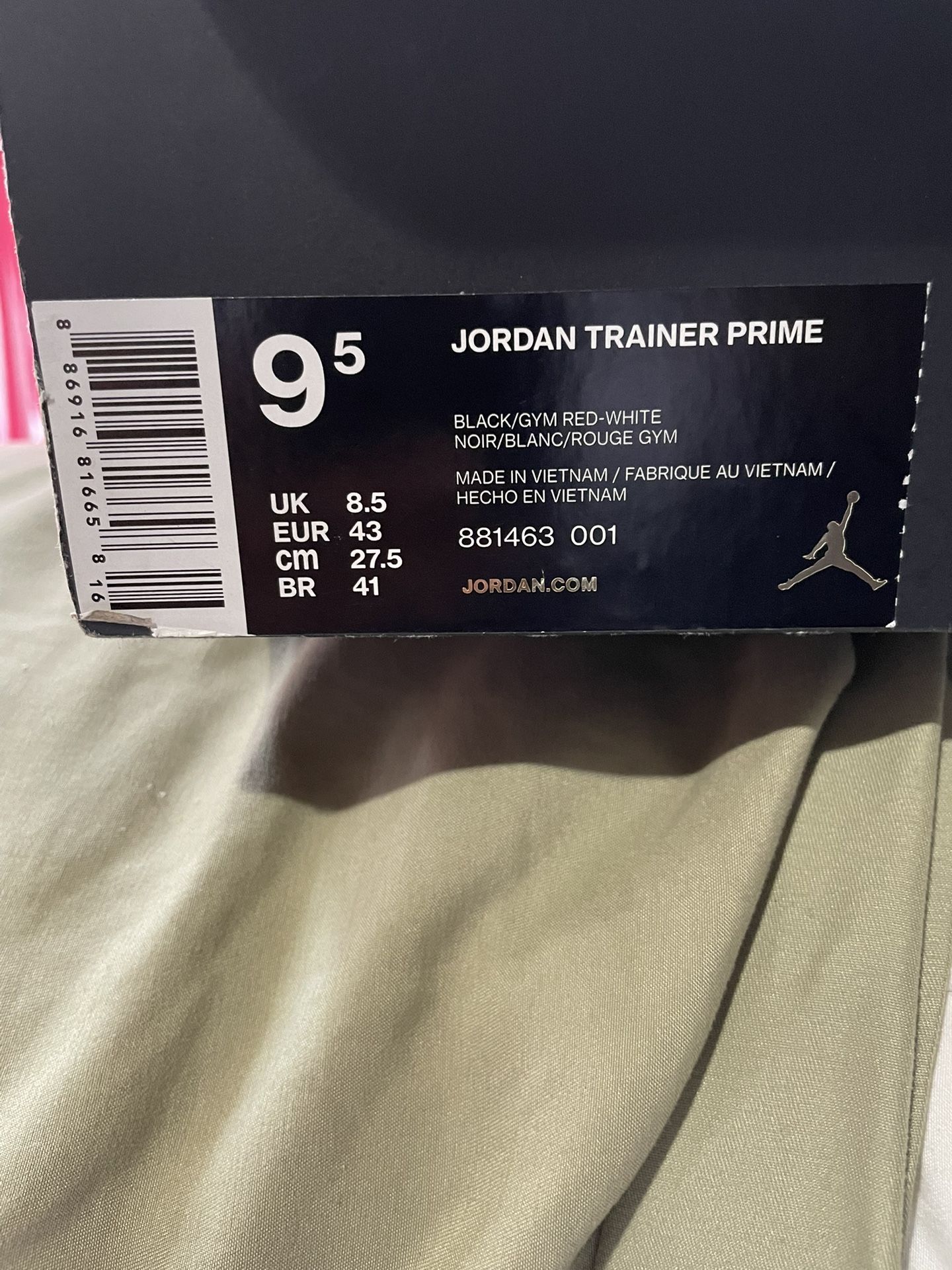Jordan Trainer Prime