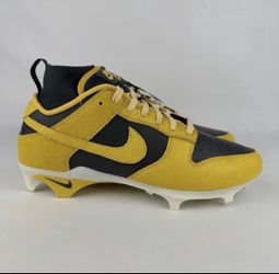 Nike Alpha Menace 4 Dunk SE "Anthracite/Solar Flare/Pale Ivory" Football Cleats