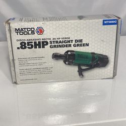 Brand New Matco .85HP Straight Die Grinder Green 