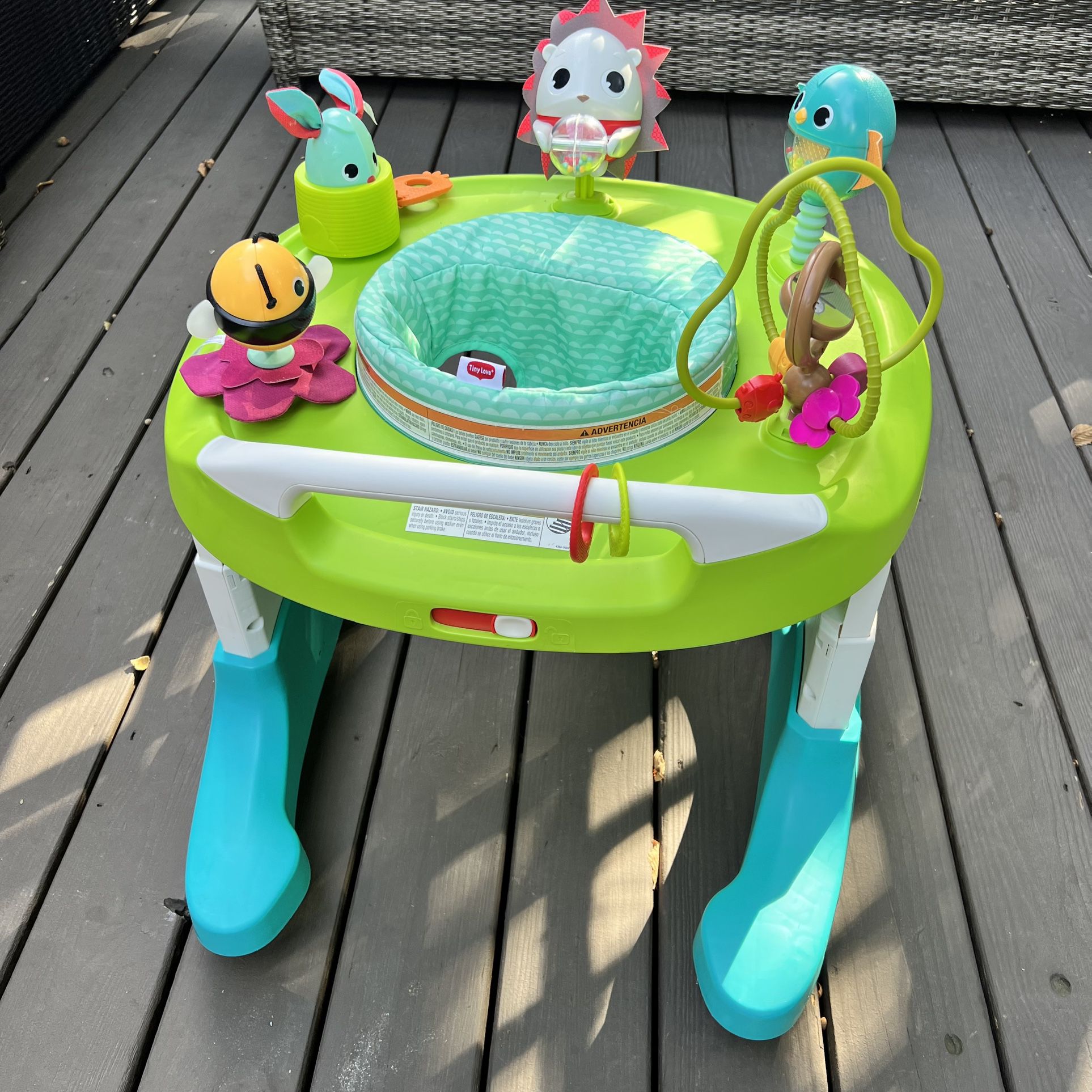 Tiny Love Meadow Tales Here Grow 4-in-1 Activity Center Baby Walker