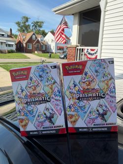 Pokemon Prismatic Evolutions Booster Bundles