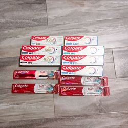 Colgate Total Toothpaste & Toothbrush BUNDLE
