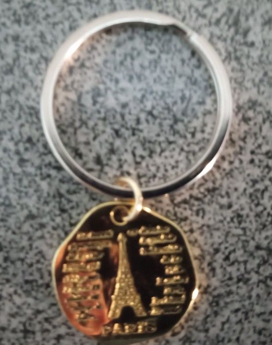 Paris Eiffel Tower Keychain