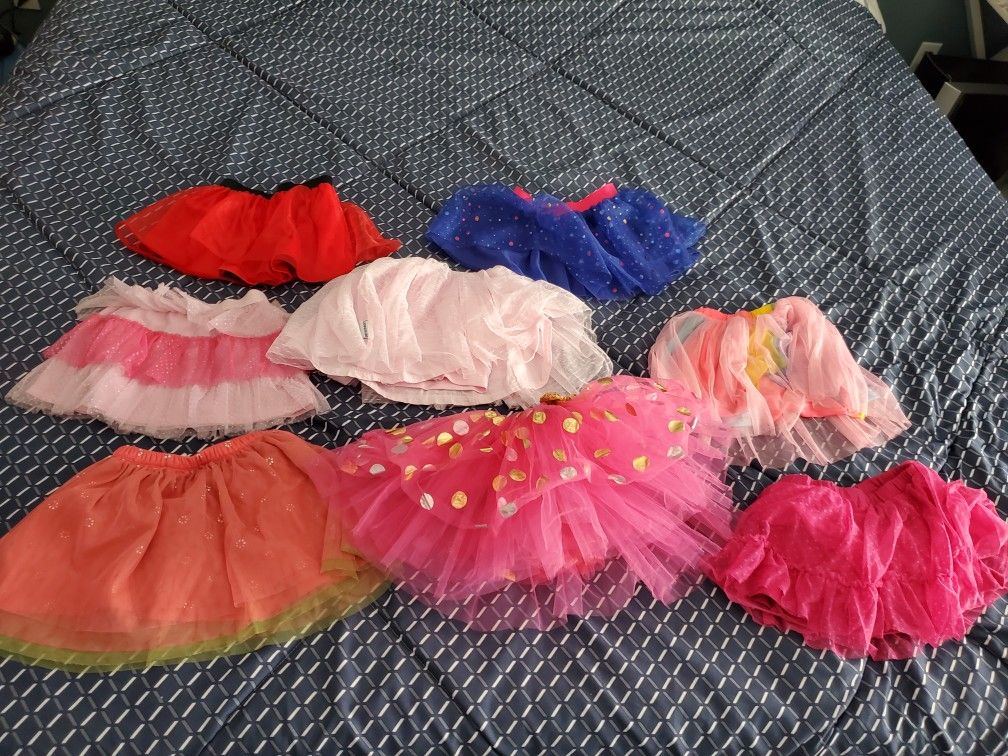 Tutu Skirts Toddler Girls, Size 2T/24 M