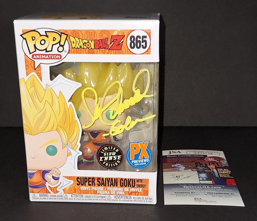 🔥 Sean Schemmel autographed Funko JSA COA🔥