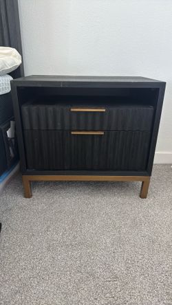 Black wood dressers
