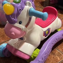 Rock Learning Unicorn Baby and Toddler Toy