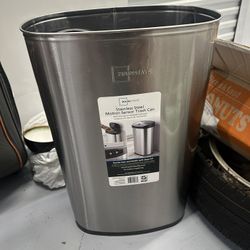 Stainless Steel Motion Trash Can