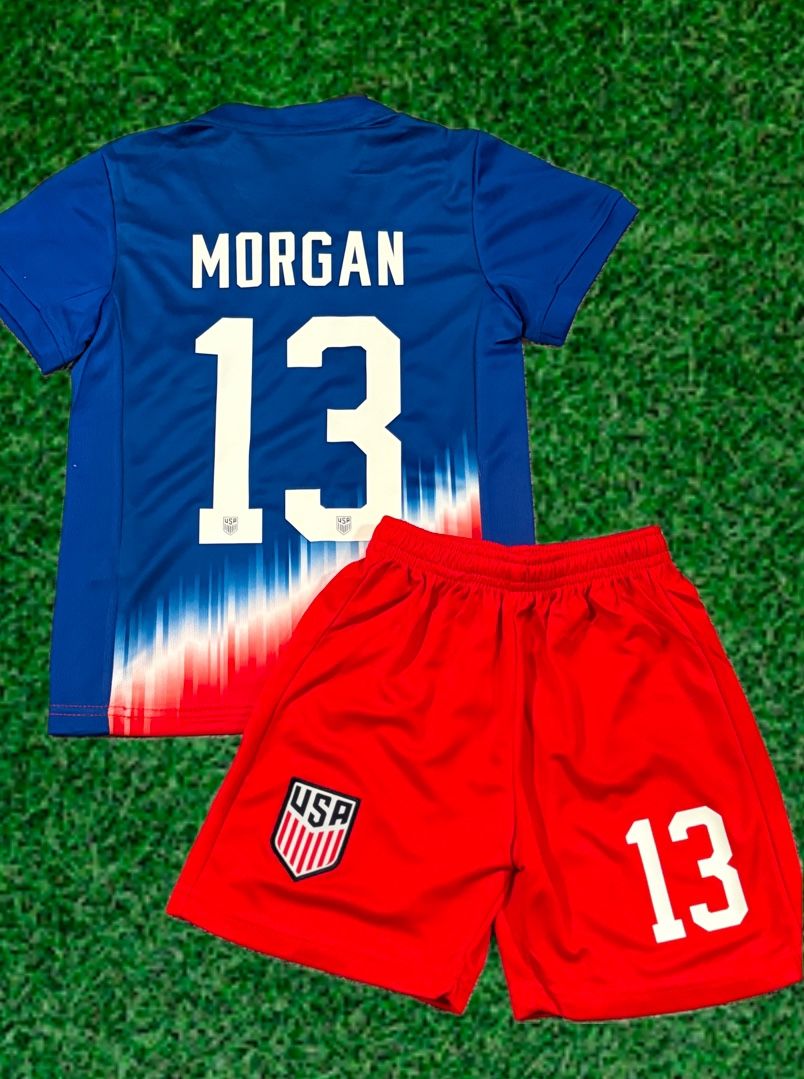 Alex Morgan youth Jersey - Kids Medium Age 8-9 New With Tags
