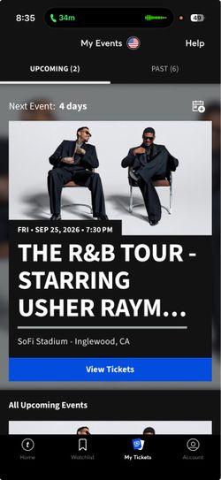 The R&B Tour- Chris Brown/ Usher