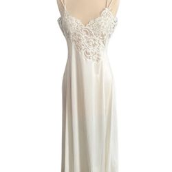 Lace Lily Of France Negligee Nightgown Medium 