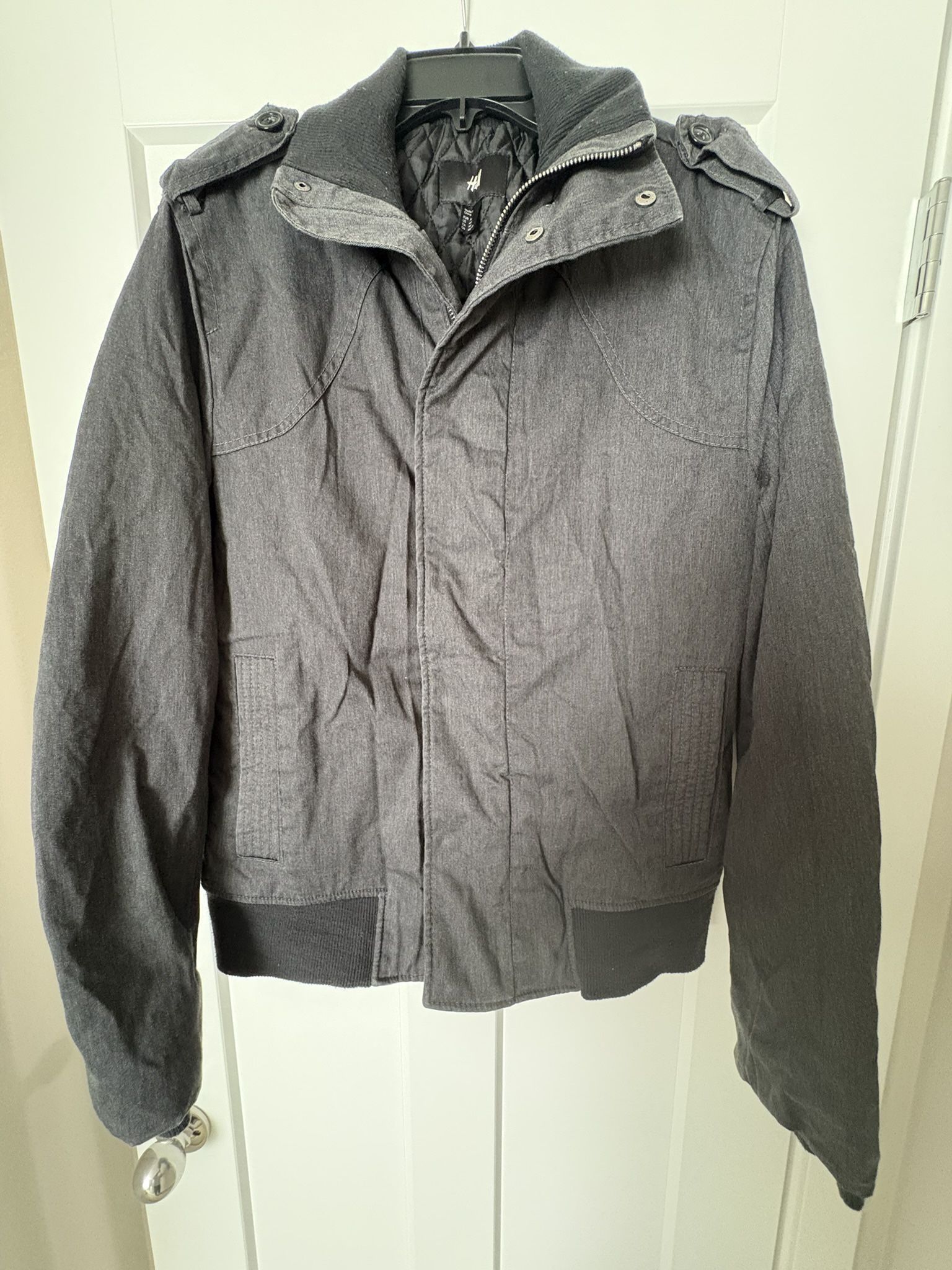 Mens H&M Bomber Jacket Large