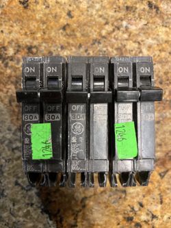 General Electric 30 amp circuit breakers