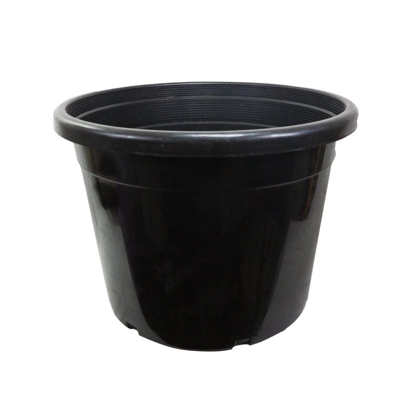 25 Gallon (4-pk) Black Plastic Nursery Containers Plant Flower Pot FREE SHIPPING