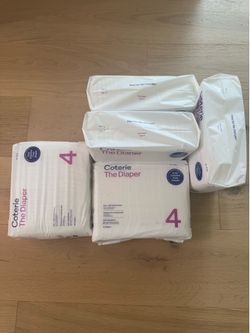Coterie diapers size 4
