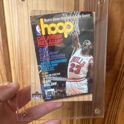 Michael Jordan Returns! Plaque From Hoop Magazine 1996