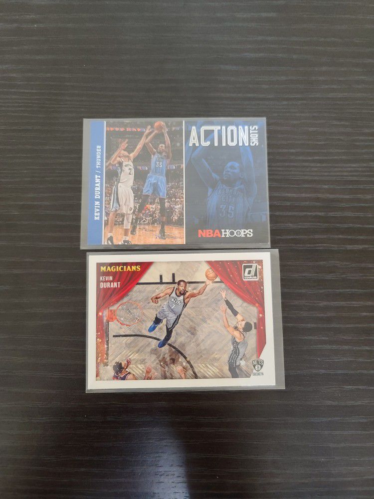 Kevin Durant Thunder Nets NBA basketball cards 