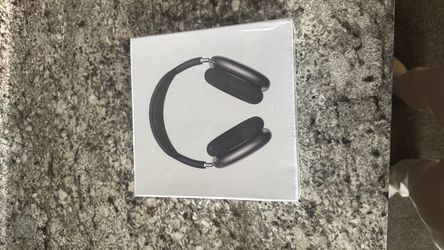 AirPods Max with Smart Case. Color is black