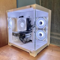 Nvidia RTX 4060 Gaming PC - Ryzen 7, 32GB Ram, 1TB NVMe, Windows 11 Pro, RGB/White