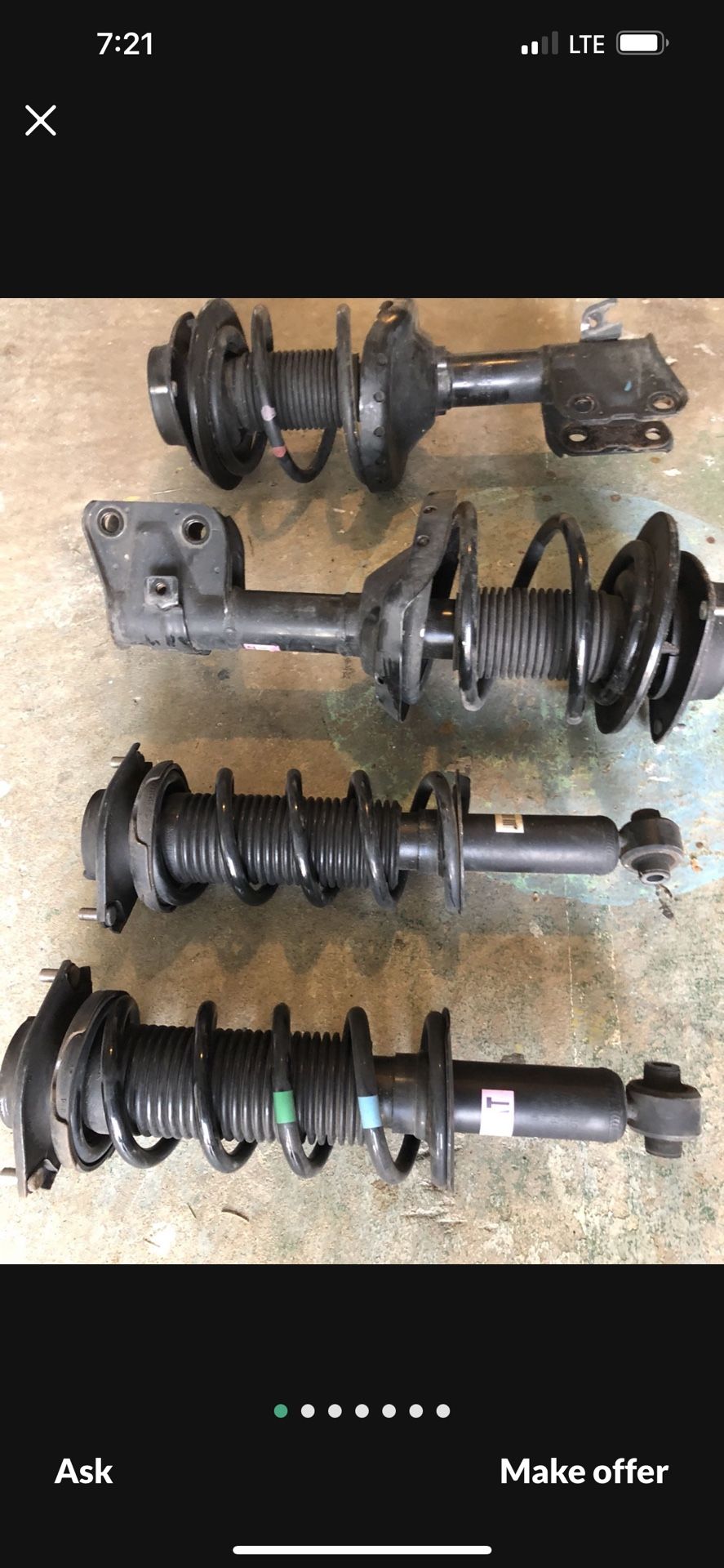 2014 Subaru Sti Oem Suspension 