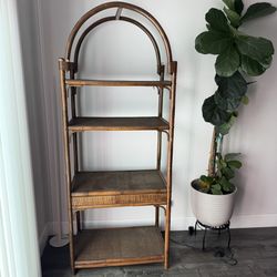 Rattan Book Shelf 