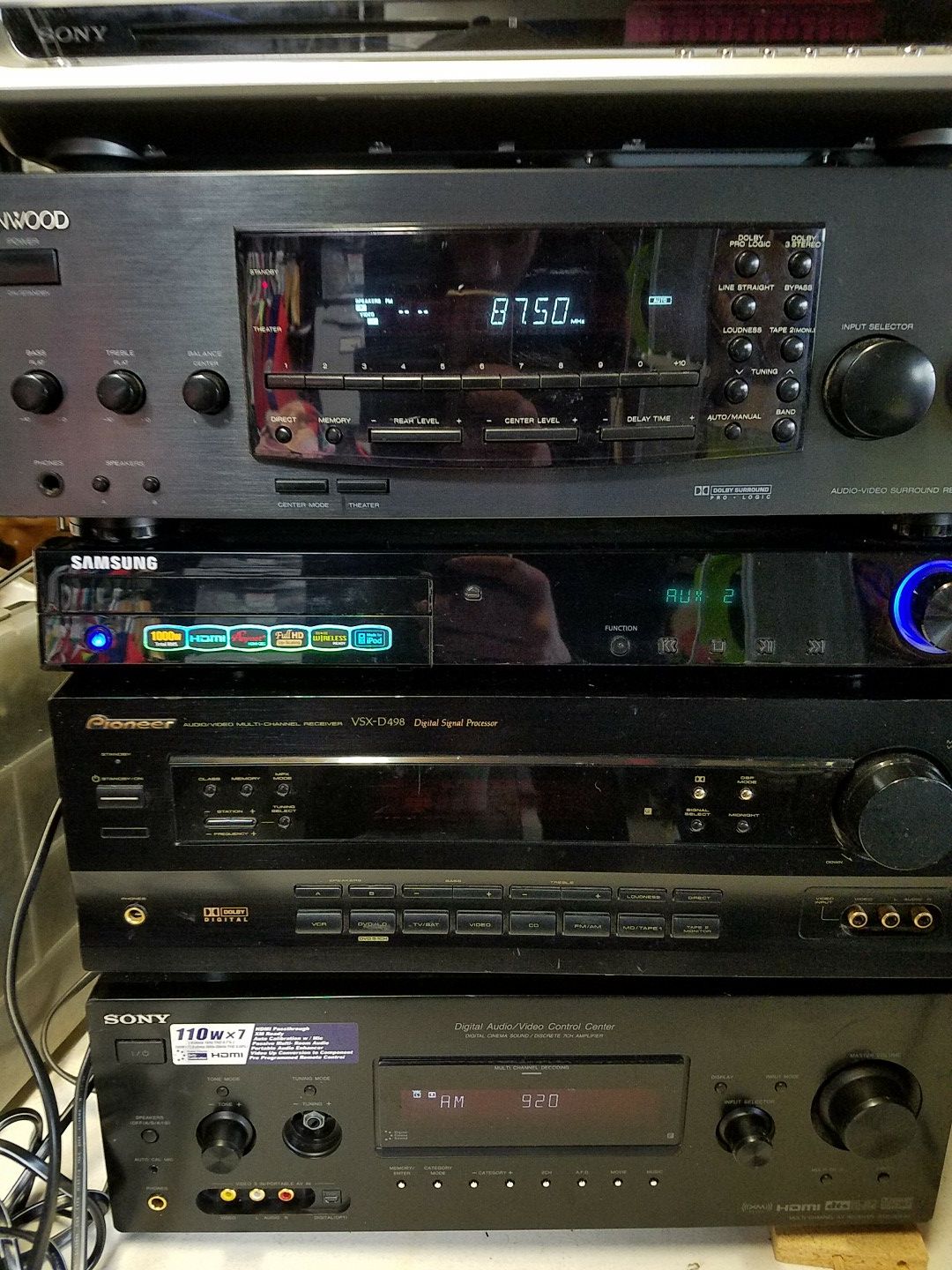 Stereo receivers