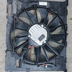 2017 2018 2019 BMW 5 SERIES COOLING FAN AND SHROUD