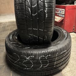 235/55/17 Michelin Pair 80$