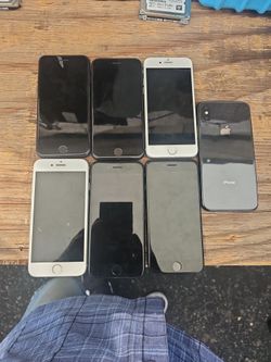 14 Iphones 8 For Parts Locked, Only For Repairs