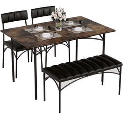 Dining Table Set for 4