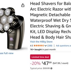Waterproof Wet Dry 5-in-1 Electric Shaver