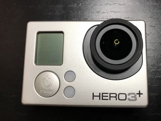 GoPro Hero 3+ Silver plus accessories