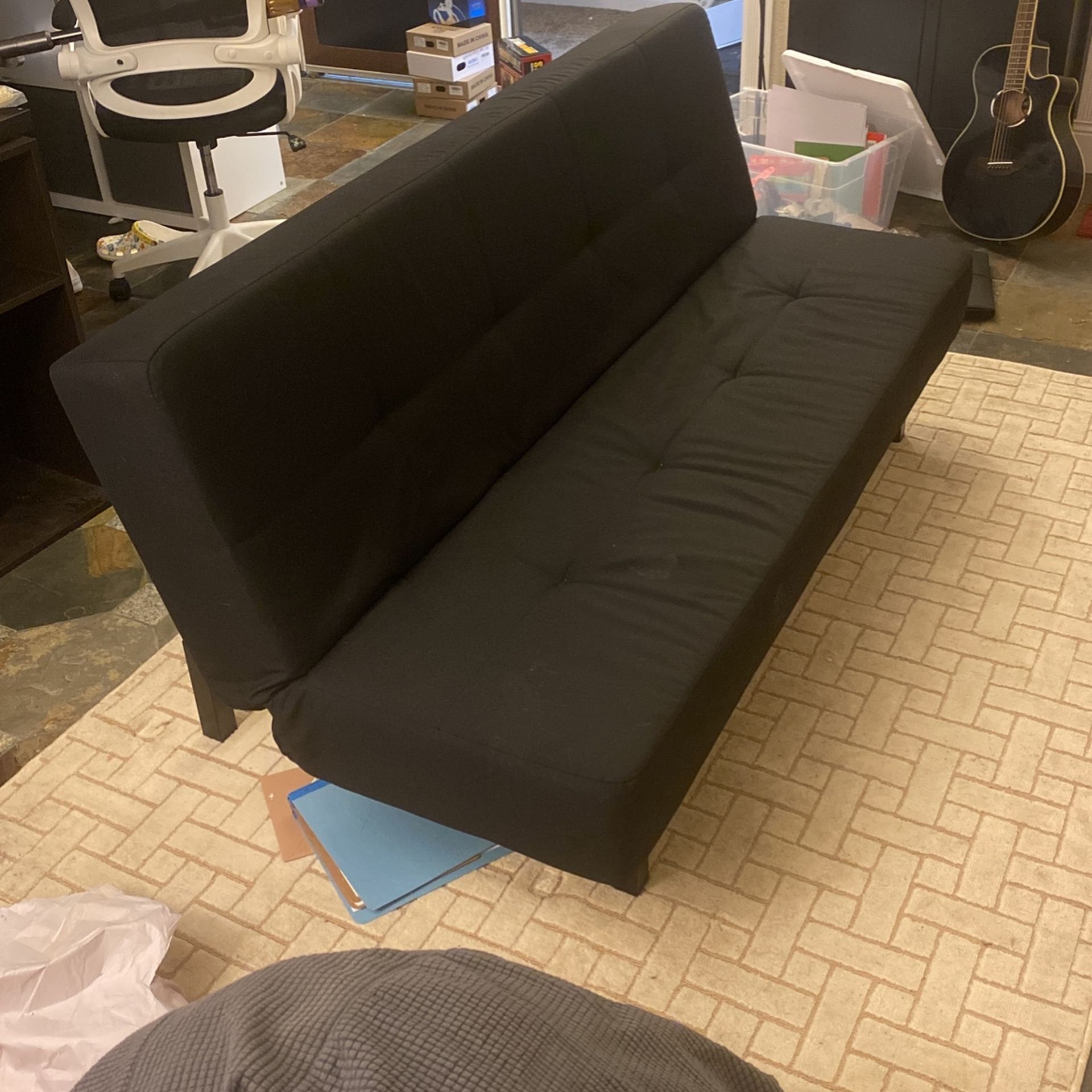 Black Futon IKEA Couch Balkarp