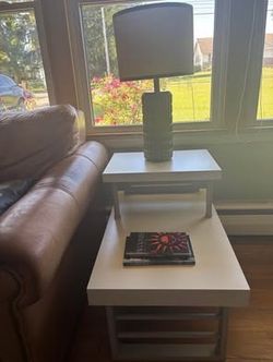 Pair of Two-Tier End Tables/Night Stands  – Refinished