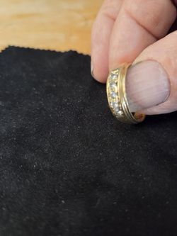 Mans Gold Wedding Band