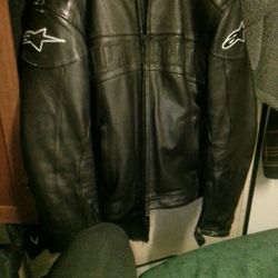 Alpine Stars Like New Leather Jacket