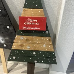 Wooden Christmas Trees